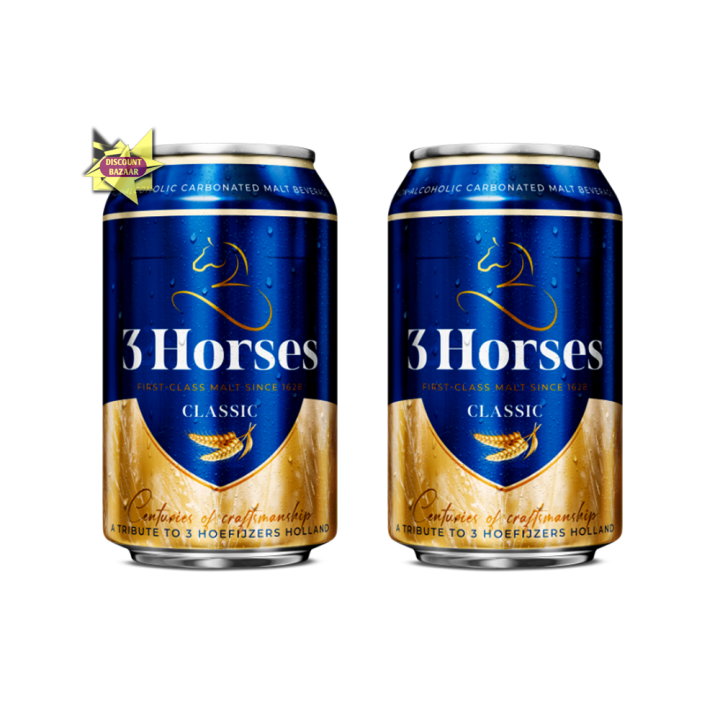 3 Horses classic Malt 330ml x 2pcs