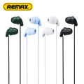 Remax New Wired Earphone Noise Cancelling In-Ear Type C 3.5mm Soft Sleep Earphone For iPhone Max Xiaomi Huawei with Micphone. 