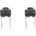 20 Pcs 6x6x5mm Momentary Tactile Tact Push Button Switch 2 Pin DIP Through Hole. 