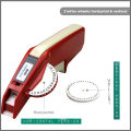 Dymo Label maker machine Dymo 1610 Manual typeprinter Dymo Manual Label Printer Manual Labeller suit for 6/9mm 3D Embossing tape minghao. 