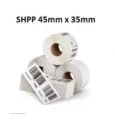 Barcode Printer Label thermal  Sticker size 45mm x 35mm one box 5 roll(one roll 1000 pcs). 