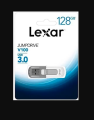 Lexar Flash drive JumpDrive V100 128 GB, USB 3.0, Grey. 