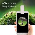 【Exclusive Offer】 Powstro 60X Optical Zoom Phone Microscope Lens Micro Phone Lens Magnifier with Clip for Jewelry Stamp. 