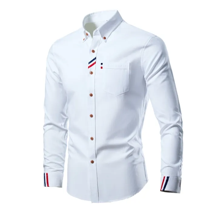 Korean%20Men's%20Autumn%20Luxury%20Clothing%20Fashion%20Cotton%20Soft%20Mens%20Thin%20Shirts%20Slim%20Fit%20Long%20Sleeve%20Shirt%20Male%20Lapels%20Wedding%20Dress%20-%20Image%202