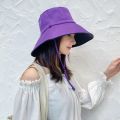 2023 Fashion fisherman hat womens outdoor shade bucket hats wild tide cap cotton bucket caps for men casquette.