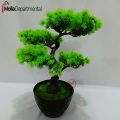 Artificial Bonsai Tree Plant with min square top Plants Indoor Artificial Greenery Bonsai Trees Office Room Desktop Decor.