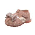 One piece dropshipping baby girl sandals 1-2-3 years old princess shoes baby toddler shoes soft soled toddler summer sandals 0. 
