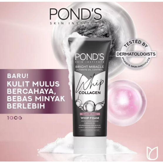 Pond'S%20Bright%20Miracle%20Ultimate%20Oil%20Control%20Collagen%20Niasorcinol%20Whip%20Facial%20Foam%20100g%20-%20Image%204