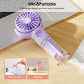 MAYTTO Multi-functional Handheld Fan Adjustable Eco-friendly Spray Mist Fan Lightweight Mini for Summer Dormitory Outdoors with Hanging Rope Low Noise Handheld /Standing/Neck-hanging.