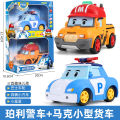 Genuine Shapeshifting Police Car Polley Toy Shapeshifting Robot Roy Fire Truck Ambulance POLI Rescue Team.