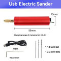 Handheld Mini Electric Drill Epoxy Resin Jewelry Making Wood Craft Engraving Pen Tool DIY Portable Micro USB Electric Hand Drill Twist Drill Bits Rotary Tools. 