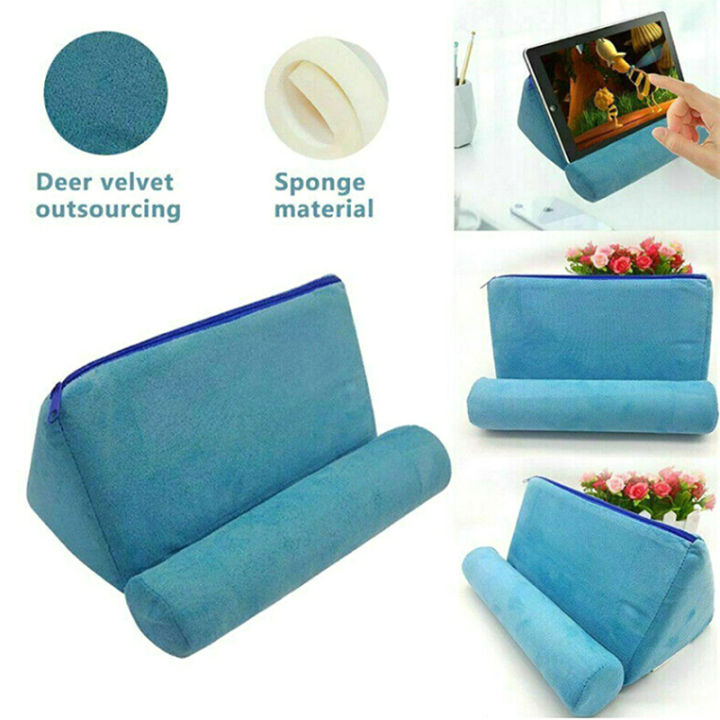 1Pc%20Tablet%20Pillow%20Holder%20Stand%20Foam%20Book%20Rest%20Reading%20Bed%20Support%20Cushion%20-%20Image%202