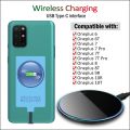 Qi Wireless Charging Receiver for Oneplus 8T 10T 9R 10R 8 6 6T 7 7T Pro Wireless Charger+USB Type-C Adapter. 