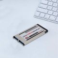 (New) high-speed dual 2 Port USB 3.0 express card 34mm slot express card PCMCIA converter adapter for laptop notebook.