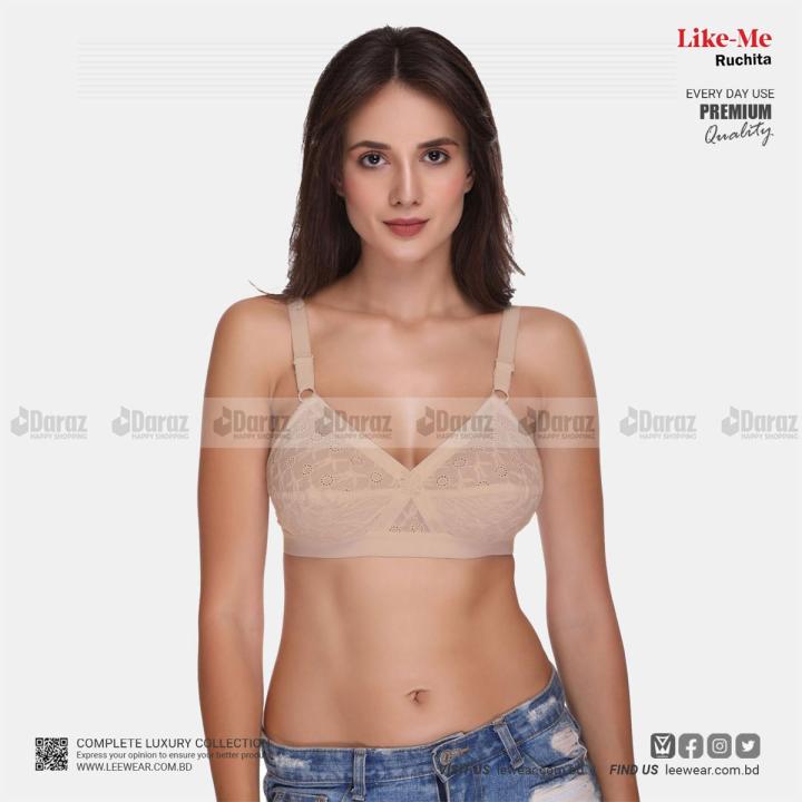 1 Piece 1 Color LeeWear Chicken Fabrics Bra Indian Like-Me Bra: 08BR21111_01