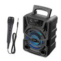 Gts-1637 Wireless Outdoor Portable Rechargeable Speakers With Microphone. 