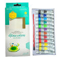 KeepSmiling Glass Color Set of 12pcs 12ml.