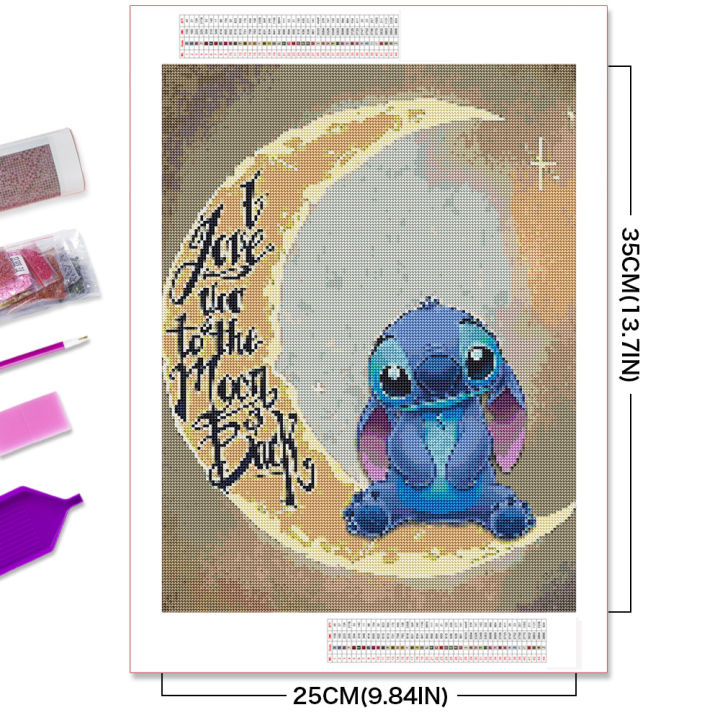 Disney%202024%20New%20Diamond%20Painting%20Stitch%20Craft%20Kit%20Seaside%20Mosaic%20Lilo%20Full%20Square%20Round%20Drill%20Embroidery%20Cartoon%20Kids%20Room%20Decor%20Vnce%20Lncei%20-%20Image%202