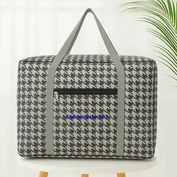 Printed Foldable Travel Bag – Stylish, Spacious & Ultra-Portable