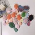 Mini children's airbag cushion massage generous curly hair sandalwood large curved cream glue DIY small comb home. 