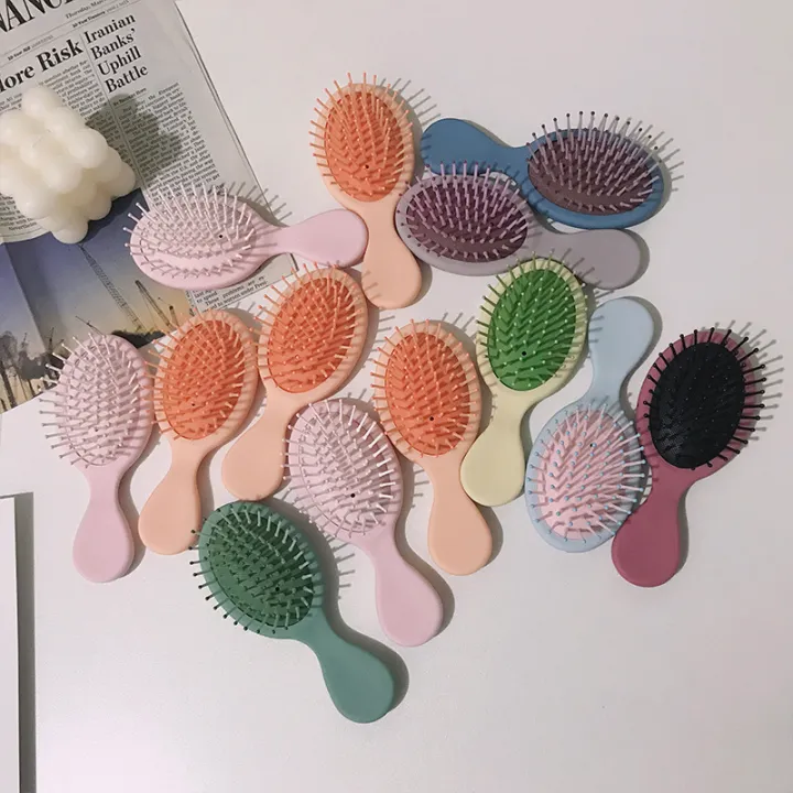 Mini%20children's%20airbag%20cushion%20massage%20generous%20curly%20hair%20sandalwood%20large%20curved%20cream%20glue%20DIY%20small%20comb%20home%20-%20Image%202