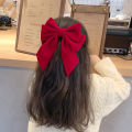Elegant Bow Hair Clip Headdress Ribbon Bowknot Ponytail Clips Hair Accessories MJD. 