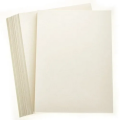 Cream Color White Paper for Sketch Fine Liner Drawing Fountain Pen Friendly Writing Oil Pastel Charcoal and Pencil Drawing Paper Pack of 100 Sheets. 