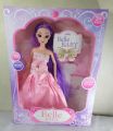Belle Baby Long Hair Style Joint Movable Barbie Doll - Doll.