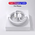 Original USB Cable For iPad charger Phone Date Cable For iPhone 11 12 13 14 Pro Max Fast Charging XR X XS 8 7 Plus Wire Cord.