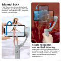 HQ3 Handheld Vlog Stabilizer 3-Axis Gimbal Video Record Self Anti Shake Phone Holder for Smartphone Tiktok live Photography Kit. 