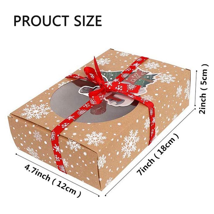 24Pcs%20Christmas%20Cookie%20Box%20Food%20Safe%20Kraft%20Paper%20Baking%20Box%20for%20Packag%20Cakes%20Pastries%20At%20Christmas%20Parties%20Set%20-%20Image%207