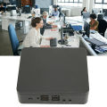 Fanless Mini PC 4GB RAM 64GB SSD 4K Output VGA Output Gigabit USB3.0 Computer. 