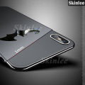 Phone case For Honor 90 Lite Back cover Luxury Frosted Matte Back Slim Metal Bat Man Non-slip Protective Cases For Honor90 Pro Cover cases.