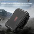 For DJI Lito 1 / X1 STARTRC PP Waterproof Shockproof Suitcase Portable Storage Box (Black).