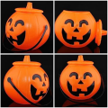 Pumpkin Candy Bucket,Halloween Pumpkin Bucket,Trick or Treat Pumpkin Bucket Jack Lantern Candy Basket Halloween Party Easy to Use. 