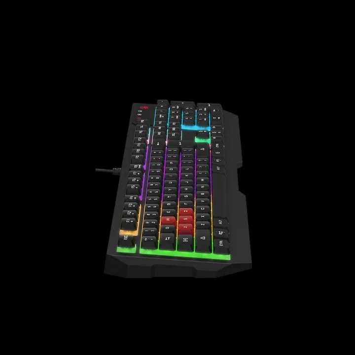 A4TECH%20Bloody%20B135N%20Backlit%20Wired%20Black%20GRADE%20NEON%20Effects%20Illuminate%20RGB%20Gaming%20Keyboard%20-%20Image%203