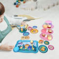 Tinplate Toys Tea Set Tea Time Toy Set for Kids Gift Kitchen Pretend Play. 