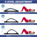 Back Stretcher, Lumbar Back Pain Relief Device, Multi-Level Back Massager Lumbar, Pain Relief for Herniated Disc, Sciatica, Scoliosis, Lower and Upper Back Stretcher Support - Body Massager - Dhaka Shopping Zone.