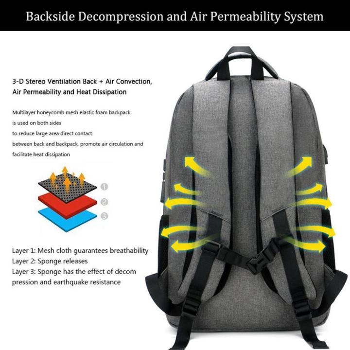 Travel%20Laptop%20Backpack,%20Professional%20Business%20Backpack%20Bag,%20Slim%20Lightweight%20Laptop%20Bag,%20Water%20Resistant%20School%20Rucksack%20for%20Women%20Men,%20Fits%2018%20Inch%20Laptop%20and%20Notebook-Grey%20-%20Image%208