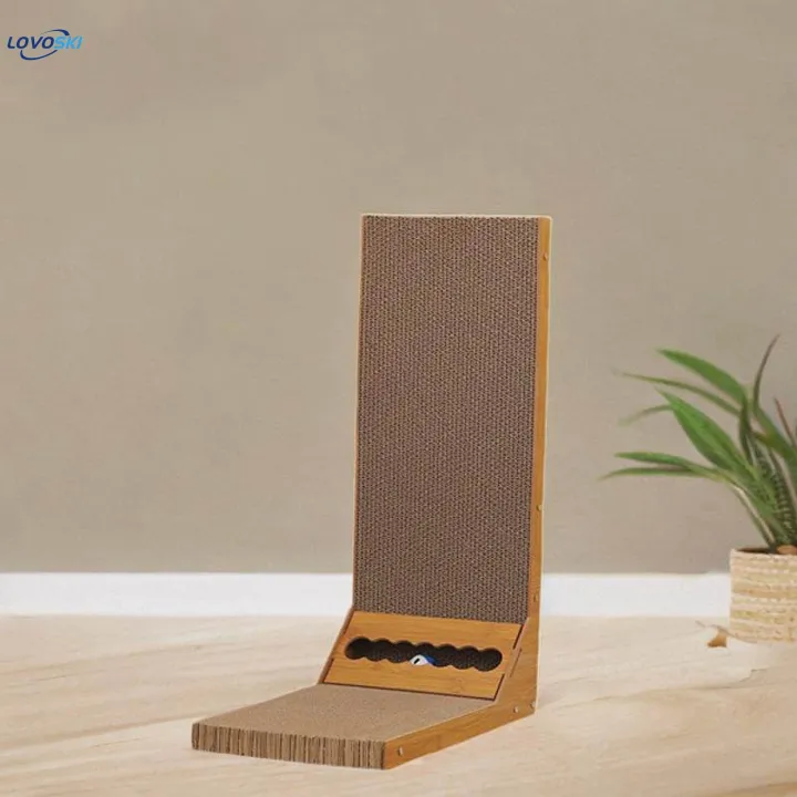 L%20Shaped%20Cardboard%20Cat%20Scratching%20for%20Indoor%20Cats%20Kitten%20Kitty%20-%20Image%204