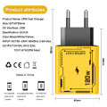 TIMACK® 4 Ports Fast Charger Type C Quick Charge 3.0 USB C Wall Charger Adapter For iPhone Samsung Xiaomi mi PD USB Fast Charging. 