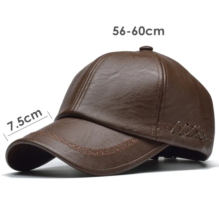 Leather%20Cap%20for%20Men%20Solid%20Winter%20Pu%20Leather%20Baseball%20Caps%20Snapback%20Hat%20Bone%20Masculino%20Fitted%20Hats%20-%20Image%206
