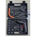 47pc Cordless Electric Screwdriver Rechargeable Lithium Battery Mini Drill.