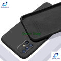 Samsung Galaxy A71 Liquid Silicone Shockproof Cover Heavy Strong Gel Rubber Back Case - Durable and Reliable - Camera.