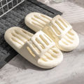 Simple couple leaky slippers women's home indoor home eva-feeling sandals men's bathroom bath wholesale.