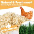 Chicken coop Bedding - Aspen shavings Animal Bedding as Chicken Supplies for Chicken House Bedding winterizing Nesting for Small pet Guinea Pig Rabbit Chinchilla Bird Gerbil Odor Control.