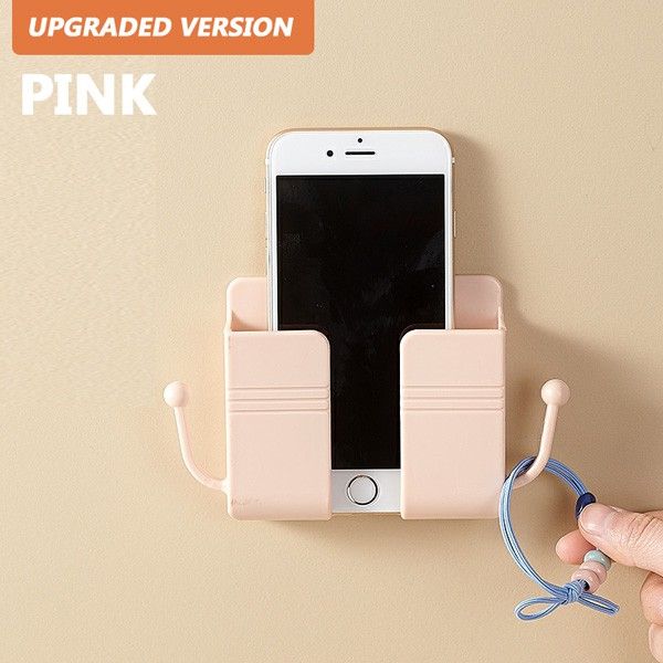 2%20PCS%20Mobile%20Phone%20Charging%20Hanging%20Holder%20Multifunction%20Wall%20Mounted%20Plug%20Bracket%20Remote%20Control%20Mounted%20Storage%20Box%20-%20Image%204