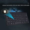 USB External Notebook Desktop Computer Universal Mini Wireless Keyboard Mouse, Style:Keyboard.