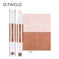 Face Contour Stick Double Head Contour Concealer Pen Waterproof Matte Finish Highlighters Shadow Contouring Pencil Cosmetics.