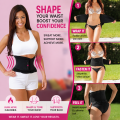 Miss Belt Premium Thermal Compression Waist Trainer Belt for Women – Adjustable Waist Trimmer, Tummy Control Body Shaper, Back Support Wrap, Hourglass Sculpting Trainer for Workout & Daily Wear. 